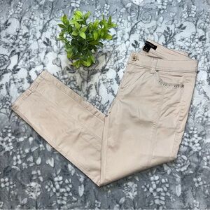 📰 Vintage White House Black Market Slim Trousers